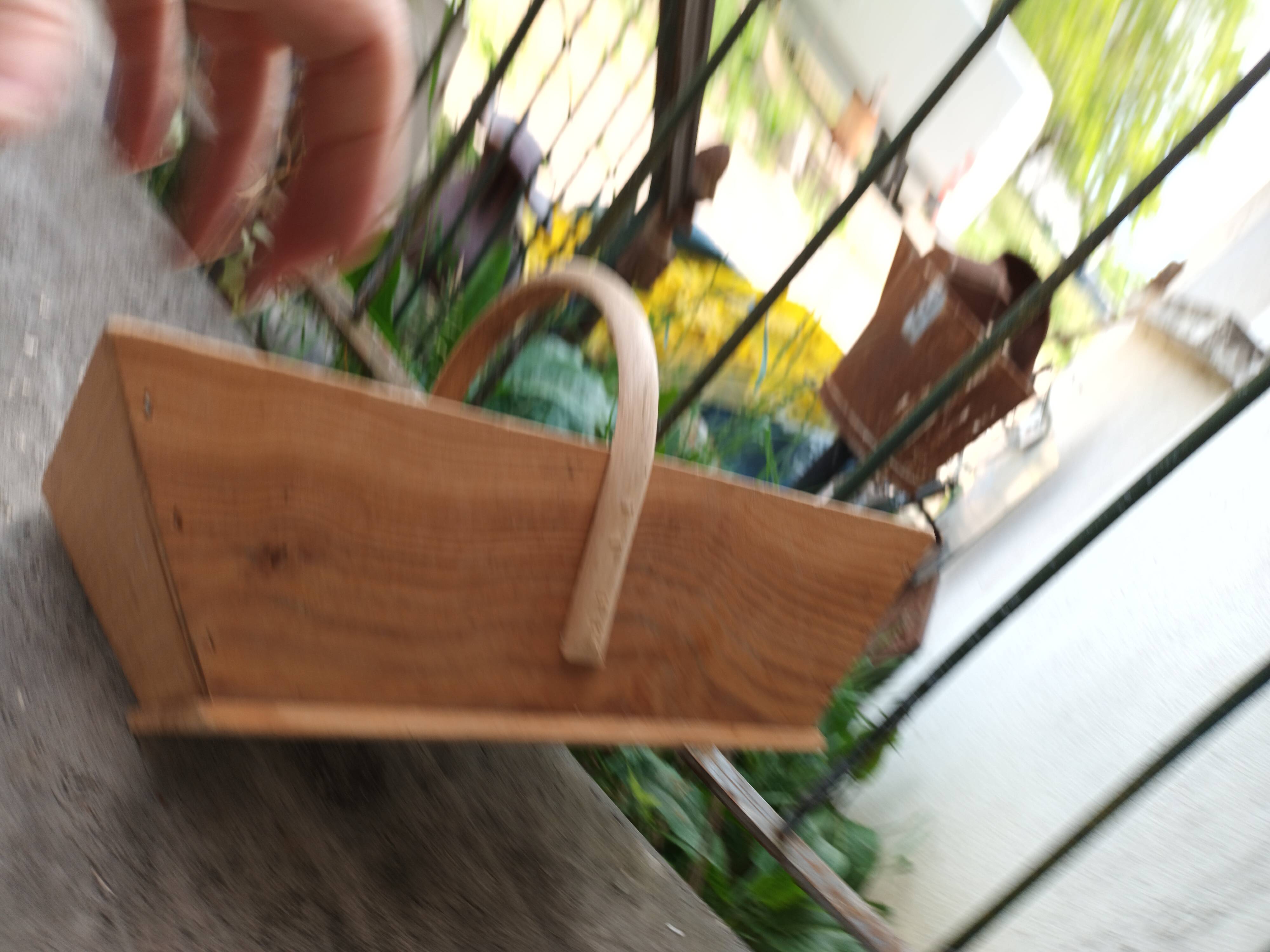 wooden basket