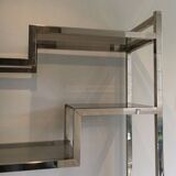 Chromed design shelf