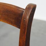 Set of 12 antique English Oxford dining/kitchen chairs