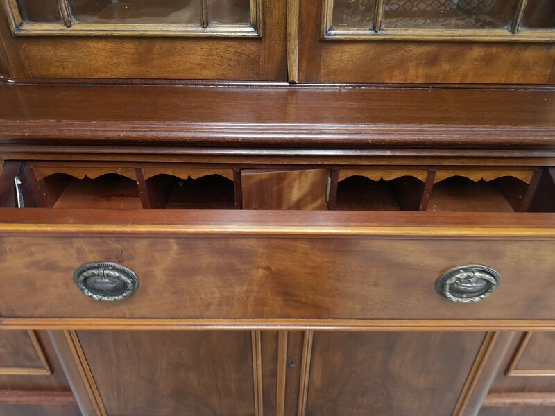 Library English secretary mahogany