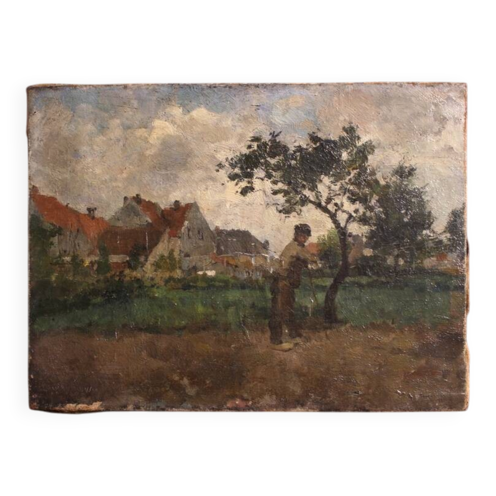 Dutch painting from the 19th century, Impressionist landscape