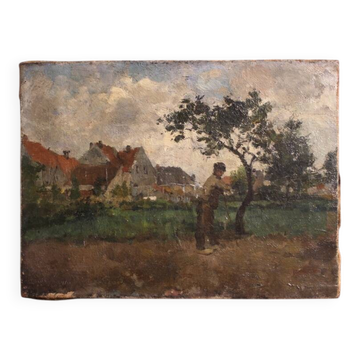Dutch painting from the 19th century, Impressionist landscape