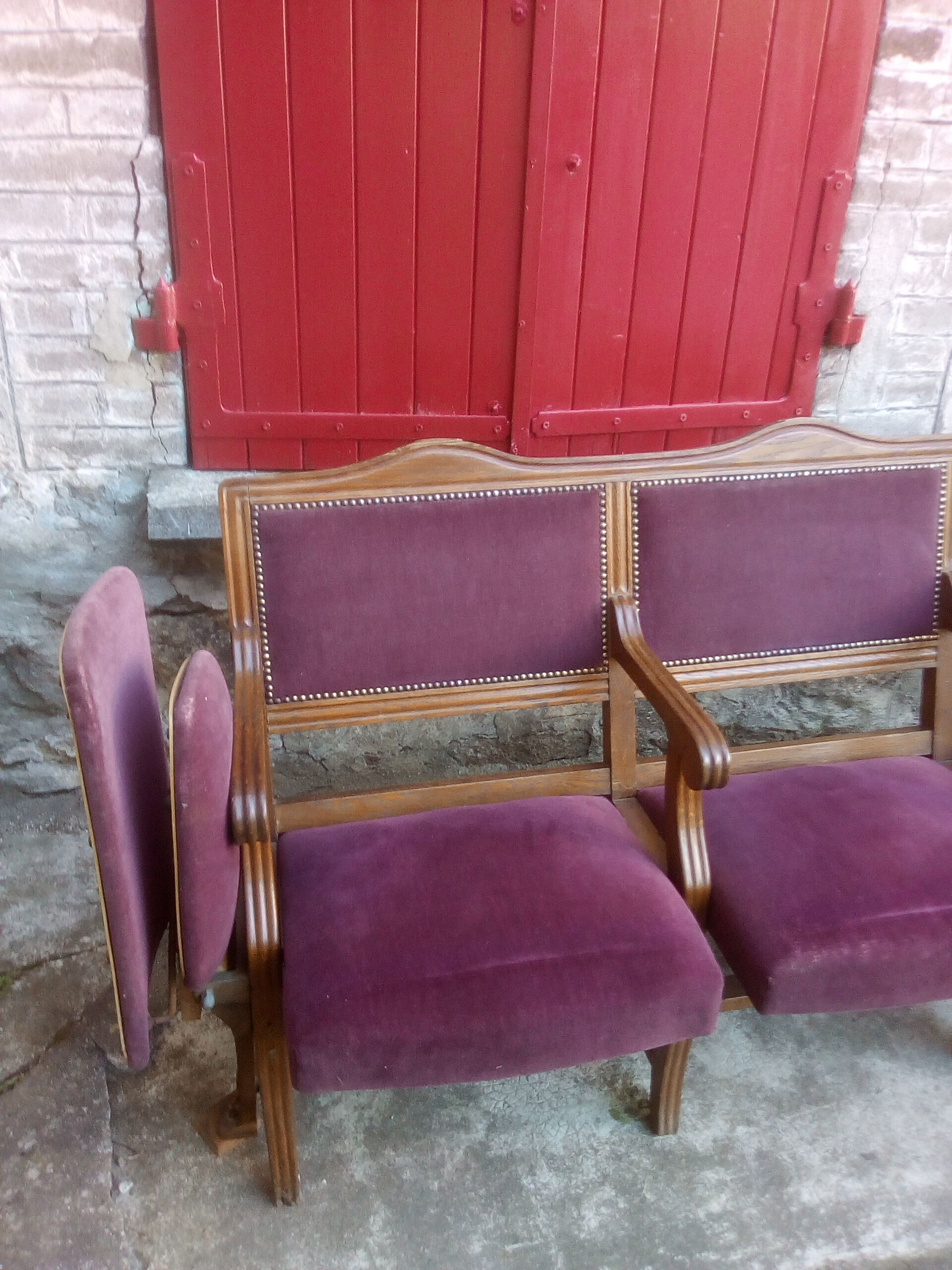 Cinema armchairs 5 places