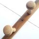 Coat rack 2m, 14 wooden wall hooks