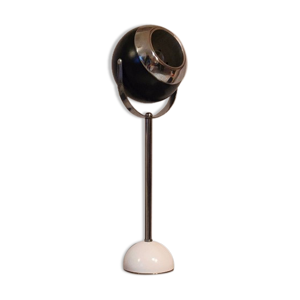 Lampe eyes ball vintage 1960 noir