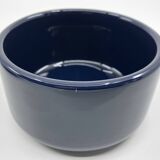 Midnight blue ceramic box/pot/tray • Sicart • Italy • Circa 60-70