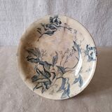 antique compote dish with floral decoration, diameter 21 cm