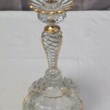 Bougeoir ancien a liserets dores