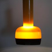 Vintage hanging lamp by Bent Karlby for A. Schroder, Kemi, 1970s