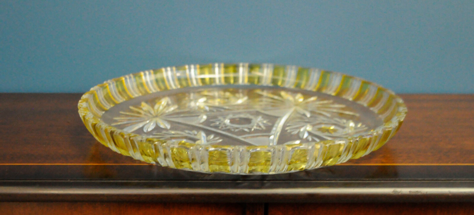 Walther Glas, le plateau de cristal