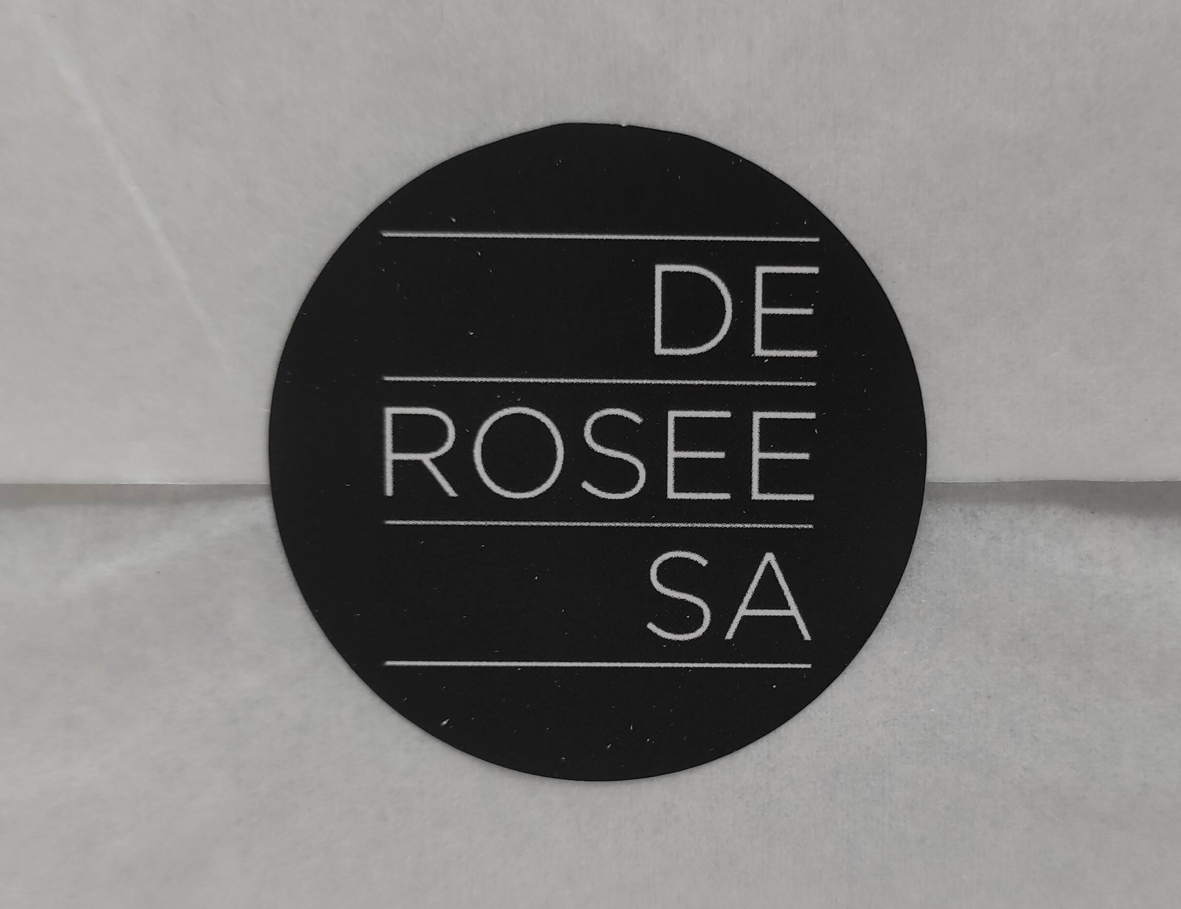 Set of 2 lacquered nesting trays from Rosee in Ink/black colour.
