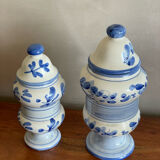 2 pots apothicaire tilleul menthe