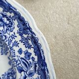 Lunéville blue English dinner plates
