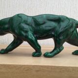 Art deco ceramic panther