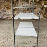 Vintage wall system with 5 modular shelves for BHV