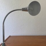 60s industrial style chrome desk lamp