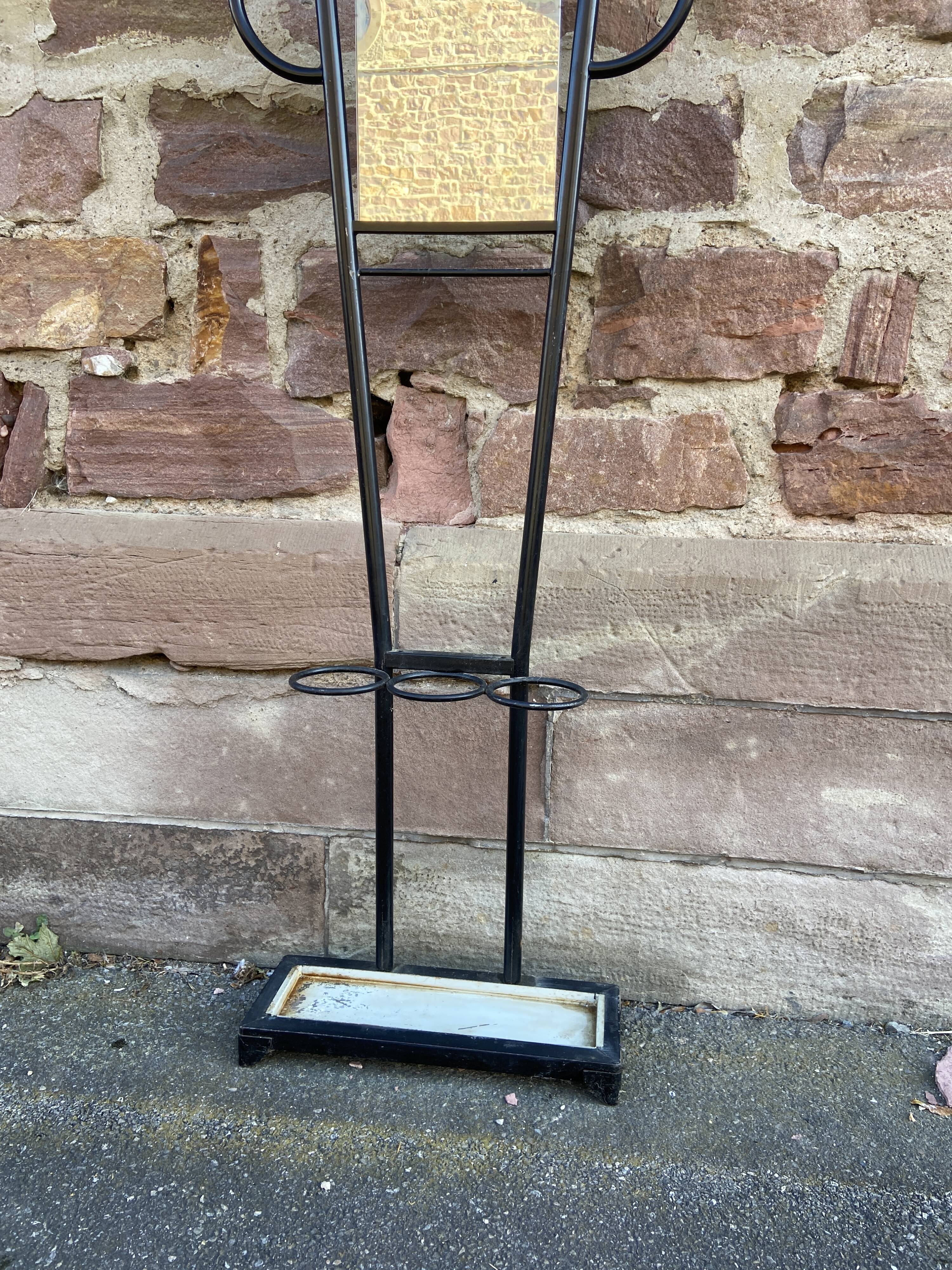 Porte-manteaux sur pied vintage perroquet vestiaire