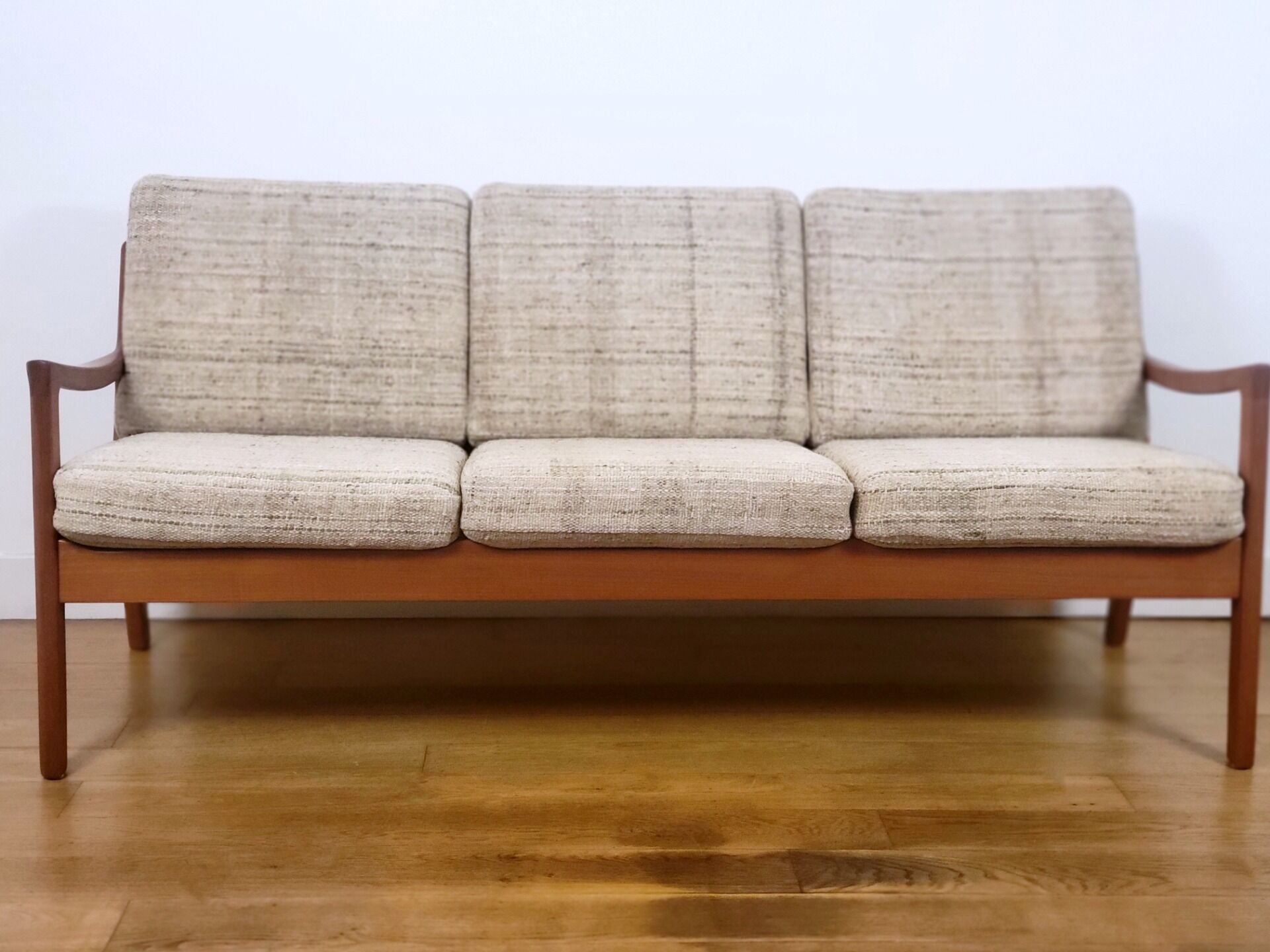 Vintage Senator 3-seater sofa by Ole Wanscher for Cado