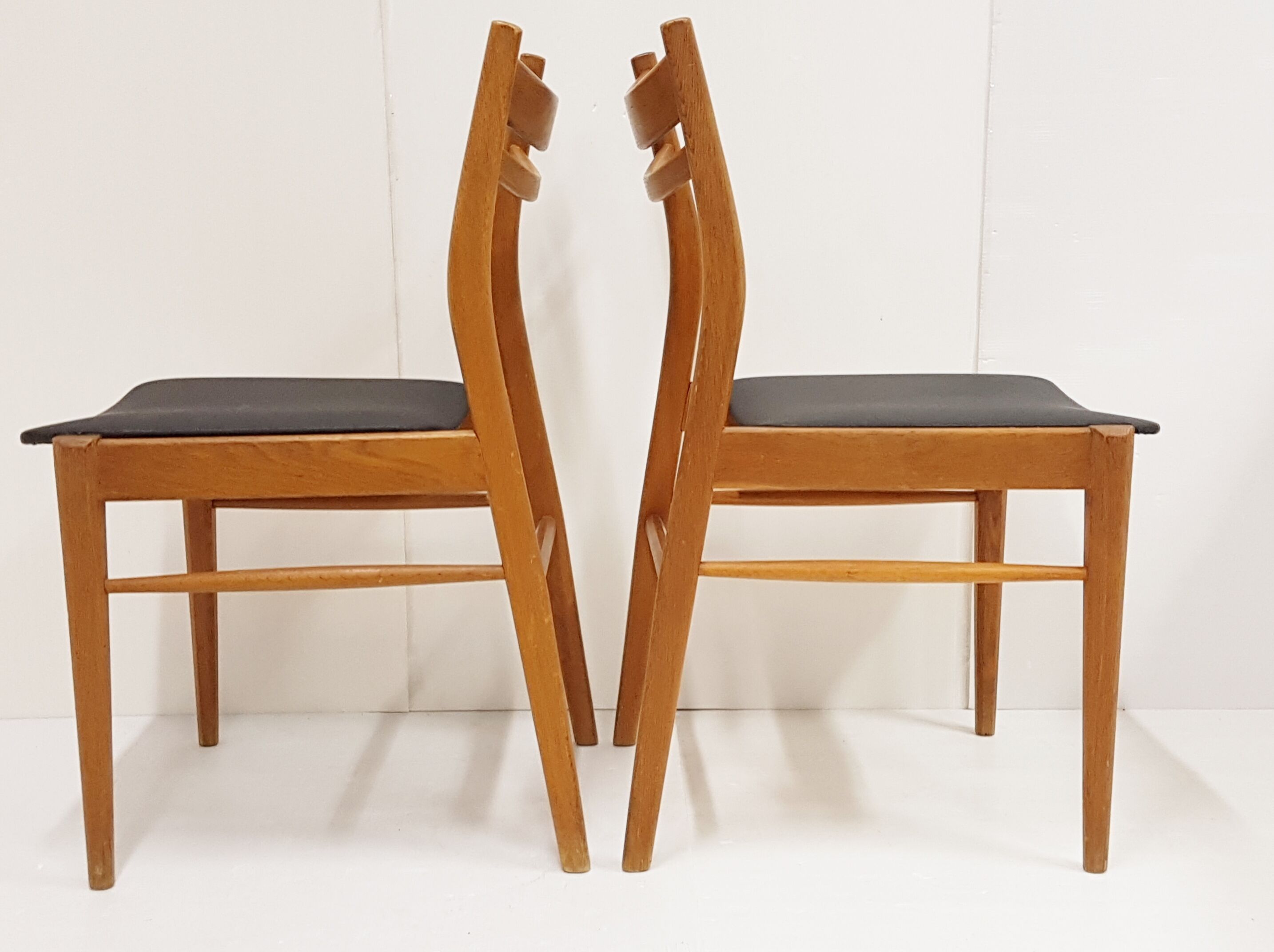 Set of 4 chairs scandinavian 1960