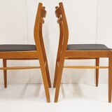 Set of 4 chairs scandinavian 1960