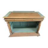 Low buffet console solid oak