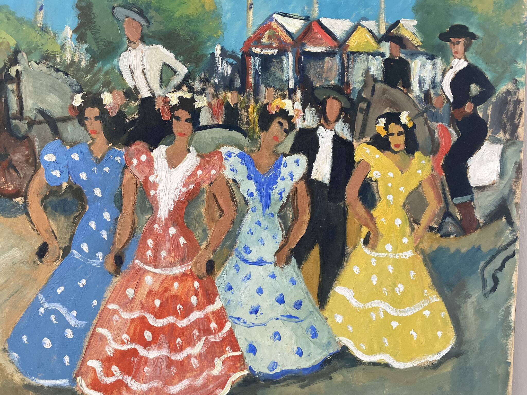 Spanish dancers signed