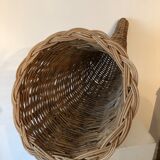 Vintage rattan basket Horn of plenty