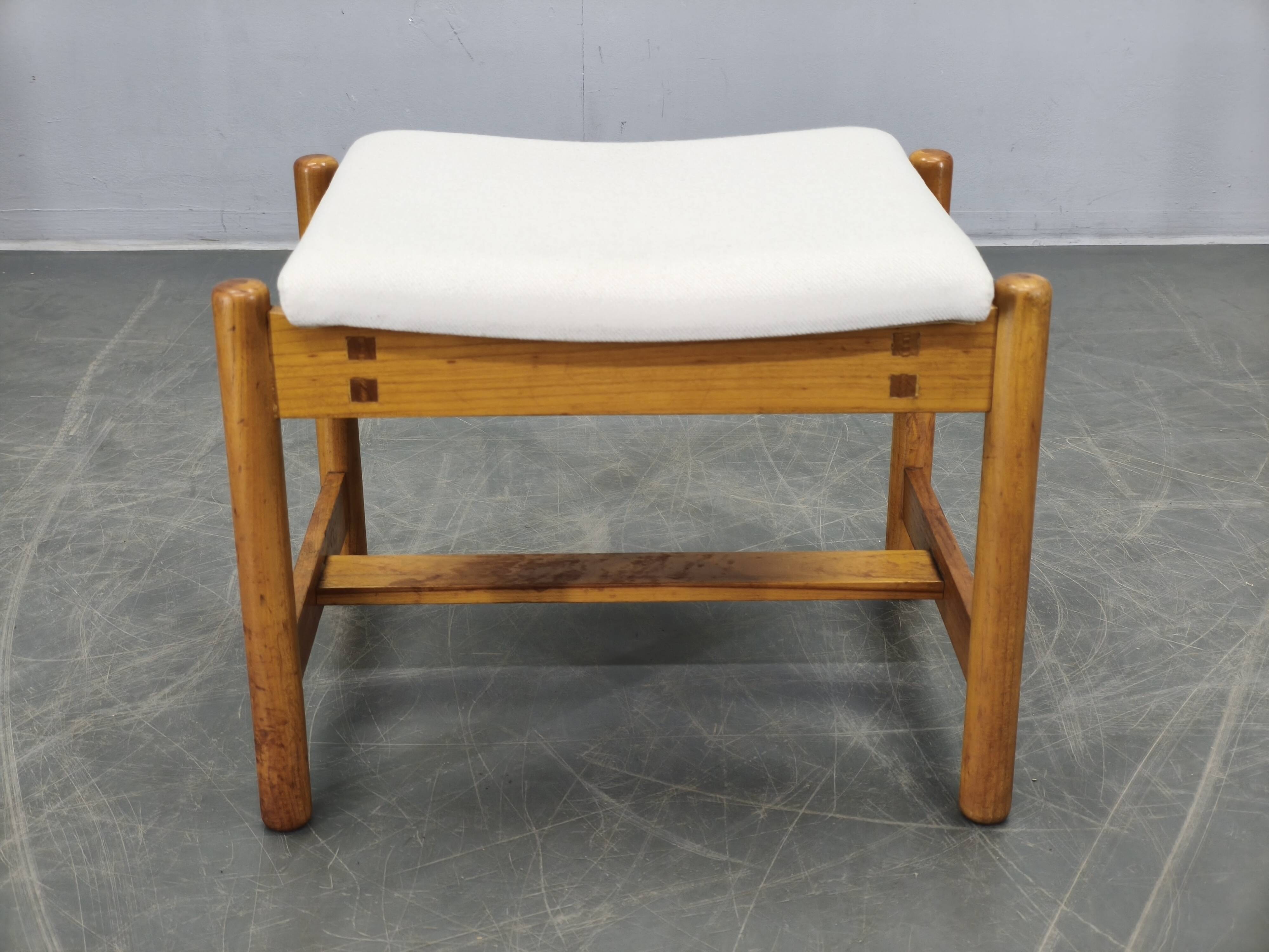 Alan fuchs stool for uluv, czechoslovakia 1960s