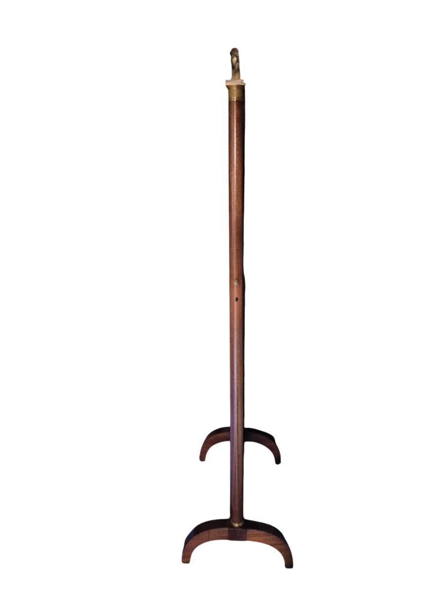 full-length mirror in mahogany Empire style