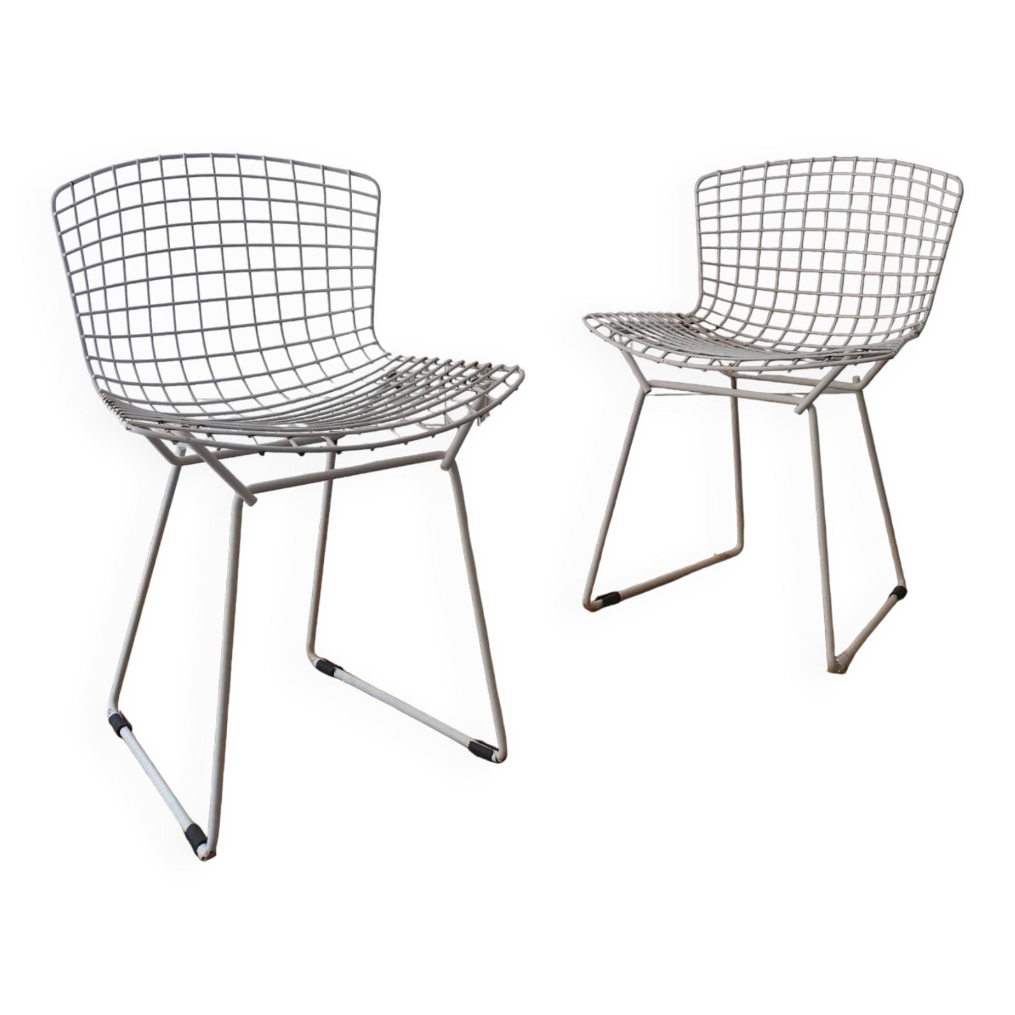 Pair of Harry Bertoia chairs, Knoll, vintage