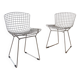 Pair of Harry Bertoia chairs, Knoll, vintage