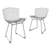 Paire de chaises Harry Bertoia, Knoll, vintage