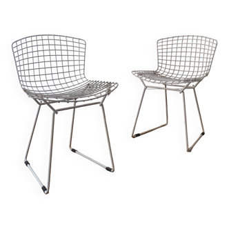 Pair of Harry Bertoia chairs, Knoll, vintage