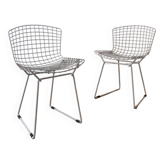 Paire de chaises Harry Bertoia, Knoll, vintage