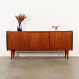 Buffet en teck, design danois, années 1970, production : Danemark