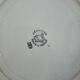 Set of 4 antique flat plates — Céranord pottery, model “