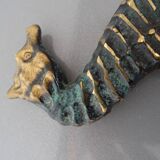 Old corkscrew corkscrew in bronze