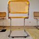 4 Italian chairs by Marcel Breuer B32 Cesca, 1970s