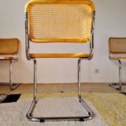 4 Italian chairs Marcel Breuer B32 Cesca, 1970s