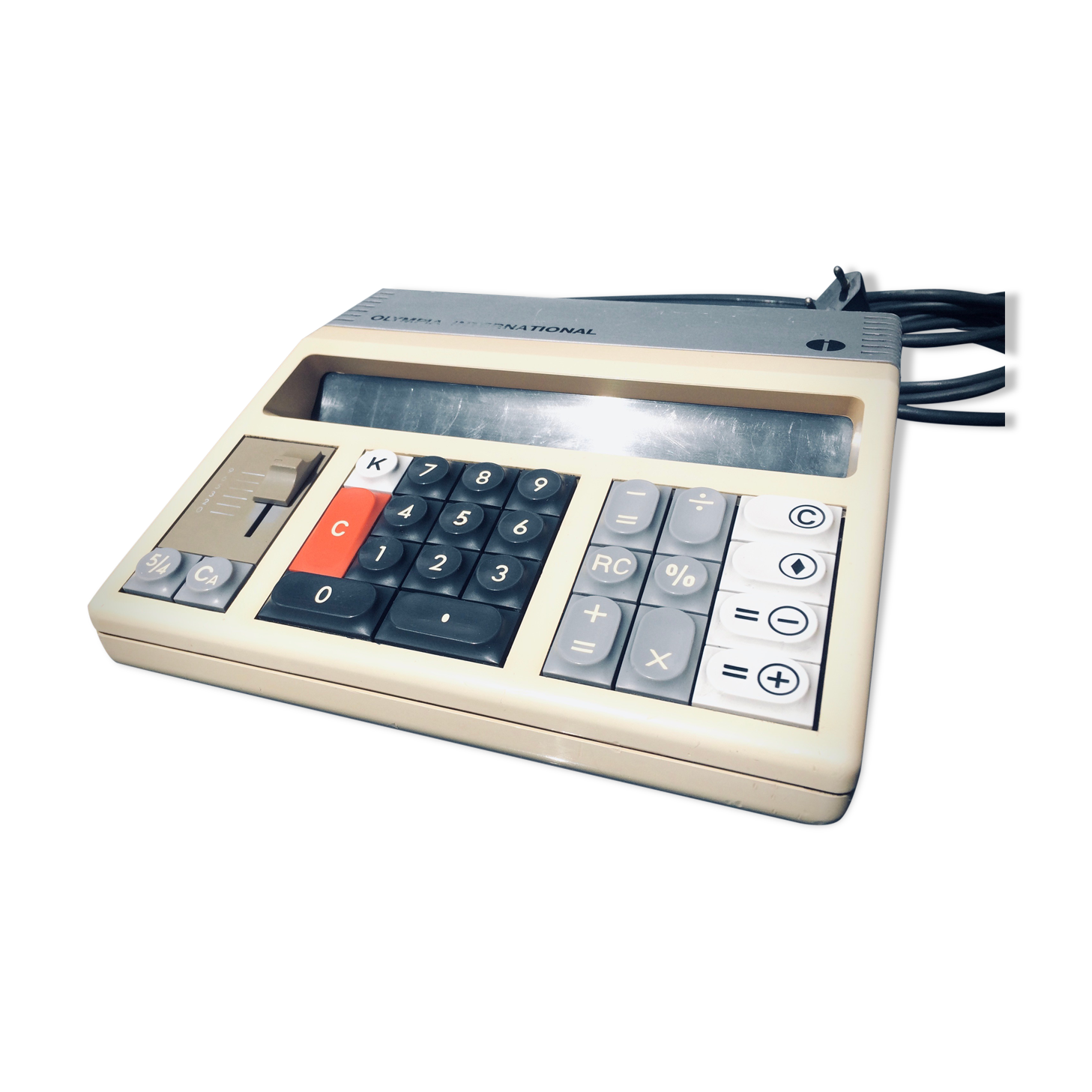 Vintage Olympia CD 401 calculator