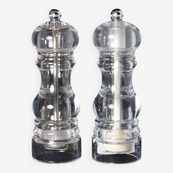 Altuglas Peugeot salt and pepper mills