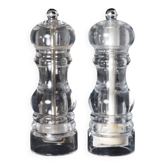 Altuglas Peugeot salt and pepper mills