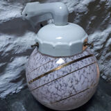 Clichy glass ball sconce