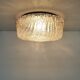 60' glazed glass ceiling lamp/wall lamp