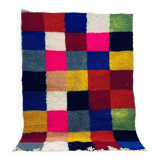 Handcrafted Moroccan Berber Rug 236 X 155