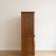 Solid oak TV cabinet in traditional style