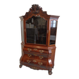 Cabinet en porcelaine d’acajou antique