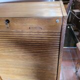 Old oak curtain binder