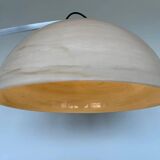 Design midcentury Harvey Guzzini style adjustable floor arc lamp, around 1970