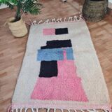 Handmade wool Berber rug 150 x 100 CM